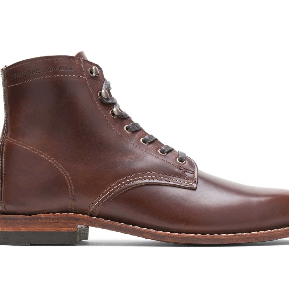 Wolverine Men's 1000 Mile Plain Toe Original Boot
